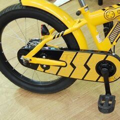 子供用自転車 18インチ 切替なし イエロー HERO MOTORS CP-3000 キッズ ジュニア  札幌市 清田区 平岡の画像