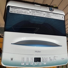 (GO-2030)Haier 洗濯機　JW-U55HK 2023
年式　5,5kgの画像