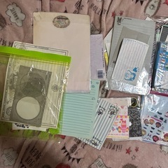 レターセット　ポストカード　大量の画像