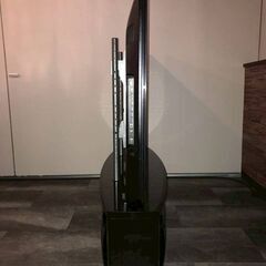 【北見市発】ソニー SONY 4K液晶テレビ KJ-55X8000H 2021年製 黒 55V型 テレビ台付き (E3790kxwa)の画像