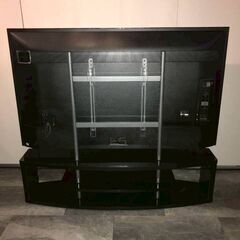 【北見市発】ソニー SONY 4K液晶テレビ KJ-55X8000H 2021年製 黒 55V型 テレビ台付き (E3790kxwa)の画像