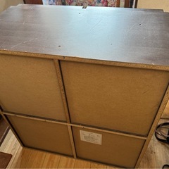 木製の収納棚、カウンター やキッチンワゴン とタイプの家具です。パソコンラック やレンジ台 としても 使えます。の画像