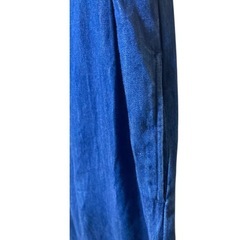 【新品・タグピン付き】Lil nina デニムオールインワン サロペット  Mの画像