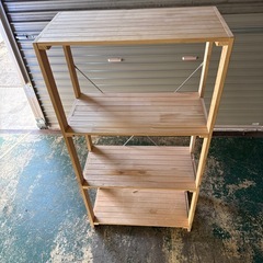 大人気の品！ニトリのパインラック！の画像