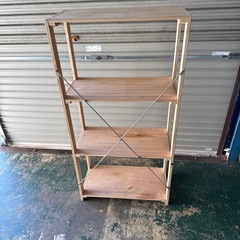 大人気の品！ニトリのパインラック！の画像