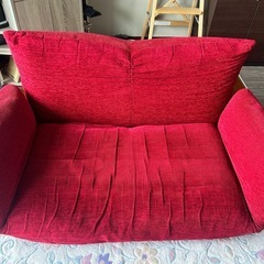 2人がけソファベッド【無料】の画像