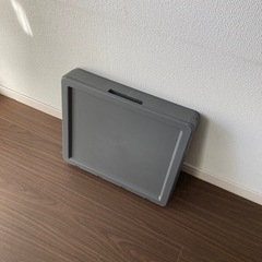 CAINZ(カインズ)折りたたみ収納箱(グレー)x 2個セットの画像