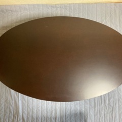 コーヒーテーブル 楕円 ローテーブルの画像