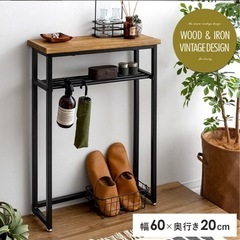 (取引決まりました)コンソールテーブル の画像