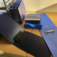 レターケース2台&ファイル9冊の画像