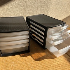 レターケース2台&ファイル9冊の画像