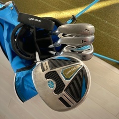 ジュニア　クラブセット　キャディーバックの画像