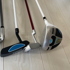 ジュニア　クラブセット　キャディーバックの画像