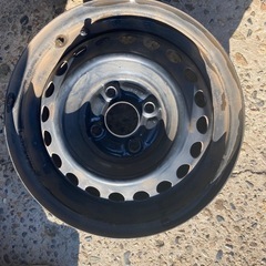 ホンダフィット純正スチールホイール　4本の画像