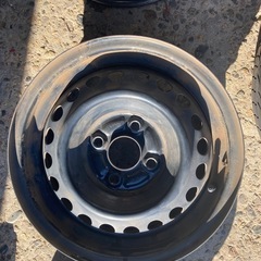 ホンダフィット純正スチールホイール　4本の画像