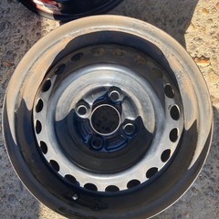 ホンダフィット純正スチールホイール　4本の画像