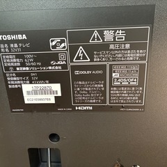 液晶テレビの画像