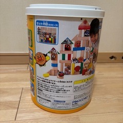 【中古】アンパンマン積み木の画像