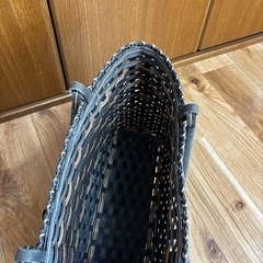 かごバッグ　(ハンドメイド風）の画像