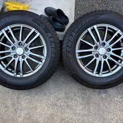 215/65/16スタッドレスタイヤ&ホイールの画像