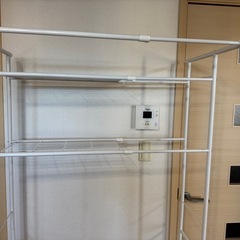 洗濯機ラック　ハンガーラック　　　の画像