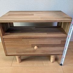 ルーター　レコーダー　目隠し棚の画像