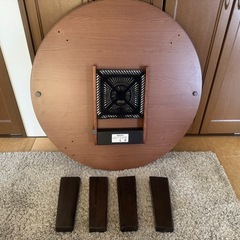 ユアサこたつ丸型　(直径1050)の画像