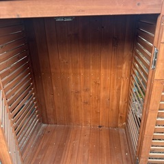 ガーデン収納中古の画像