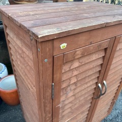 ガーデン収納中古の画像