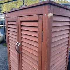 ガーデン収納中古の画像