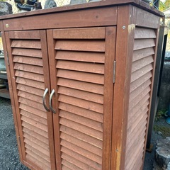 ガーデン収納中古の画像