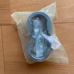  TOTO風呂蓋フック&ランドリーポールのプラケットのみ　メタル調　新品の画像