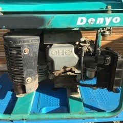 デンヨー発電機　の画像