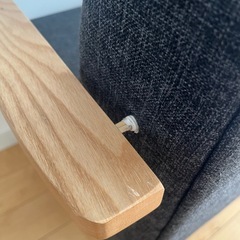 ダイニングソファ moti 2脚セットの画像