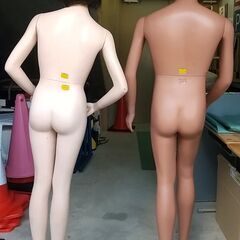 マネキン　男女の画像