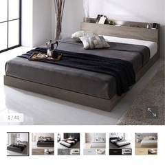 (お引渡し決定)セミダブル ベッドフレーム+マットレスの画像