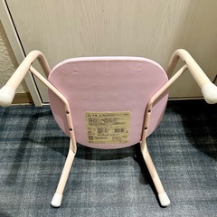 可愛い　ピンク　 子供椅子　ミニーマウス ローチェア 中古　美品の画像