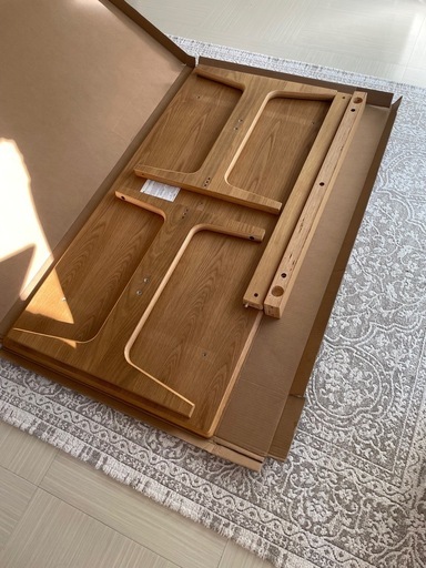 無印　MUJI オーク材　ダイニングテーブル