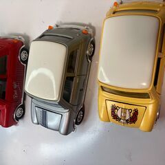 【中古玩具】カー玩具　MINIクーパー３台セットの画像