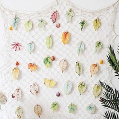 今年中処分予定　使い道色々ネット　我が家は壁に吊るし人形飾ってました。の画像