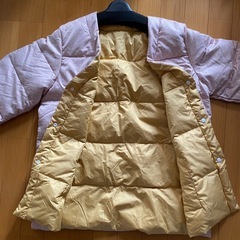 ニトリ羽毛はんてんの画像