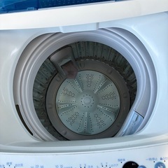 Haier 全自動電気洗濯機　2017年製の画像