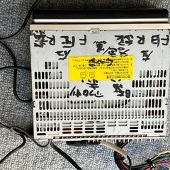 (お取引中)CDデッキ　ジャンク品の画像
