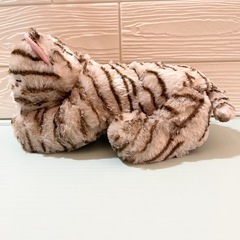 新品未使用　リアル心拍音付 ぬいぐるみ 猫　安心　ヘルスケアの画像