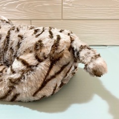 新品未使用　リアル心拍音付 ぬいぐるみ 猫　安心　ヘルスケアの画像