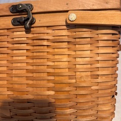 木製ラック⭐︎ラタン製の画像