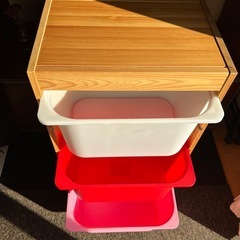 ①おもちゃ収納（ＩＫＥＡ）の画像