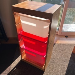 ①おもちゃ収納（ＩＫＥＡ）の画像