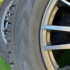スタッドレスタイヤ+ホイール YOKOHAMA iceGUARD SUV G075 225/65R17 102Qの画像