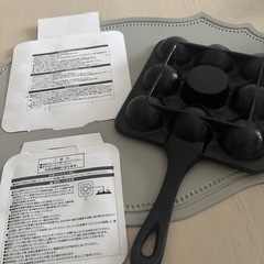 ガス火専用　ホットサンドメーカー　たこ焼きプレートの画像